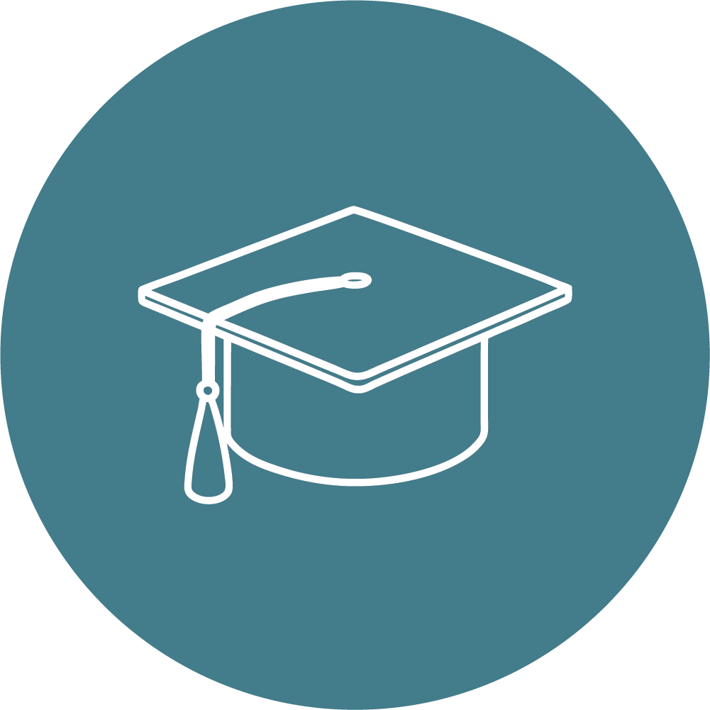 chapeau diplôme picto
