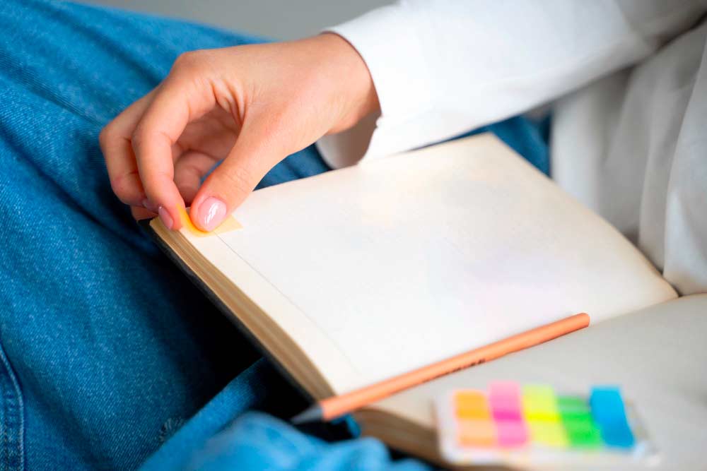 Lecture et post-it